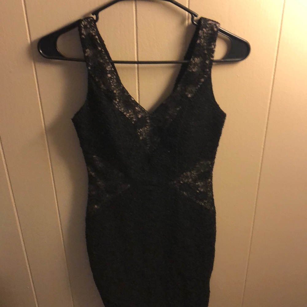 Lace body con dress
